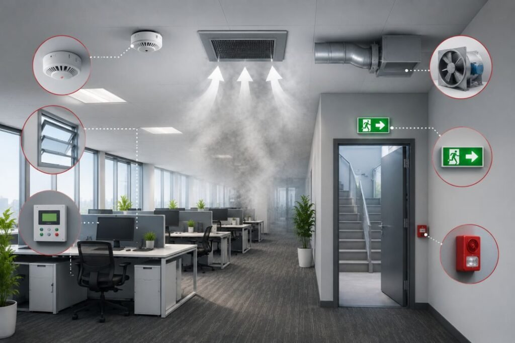 Features to Look for in a Workplace Smoke Control Solution