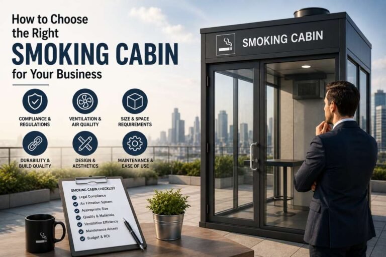 How to Choose the Right Smoking Cabin for Your Business