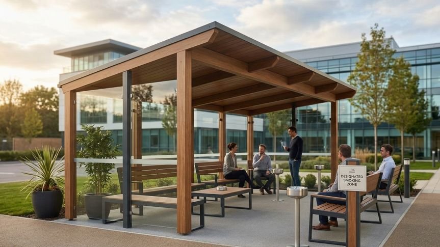 How to Set Up a Designated Smoking Zone in Your Office