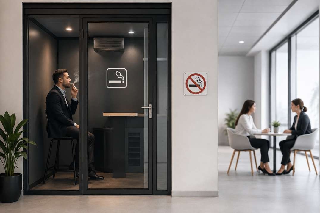 Smartest Way to Separate Smoking and Non-Smoking Areas