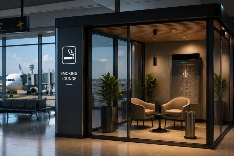 Airport Smoking Lounges