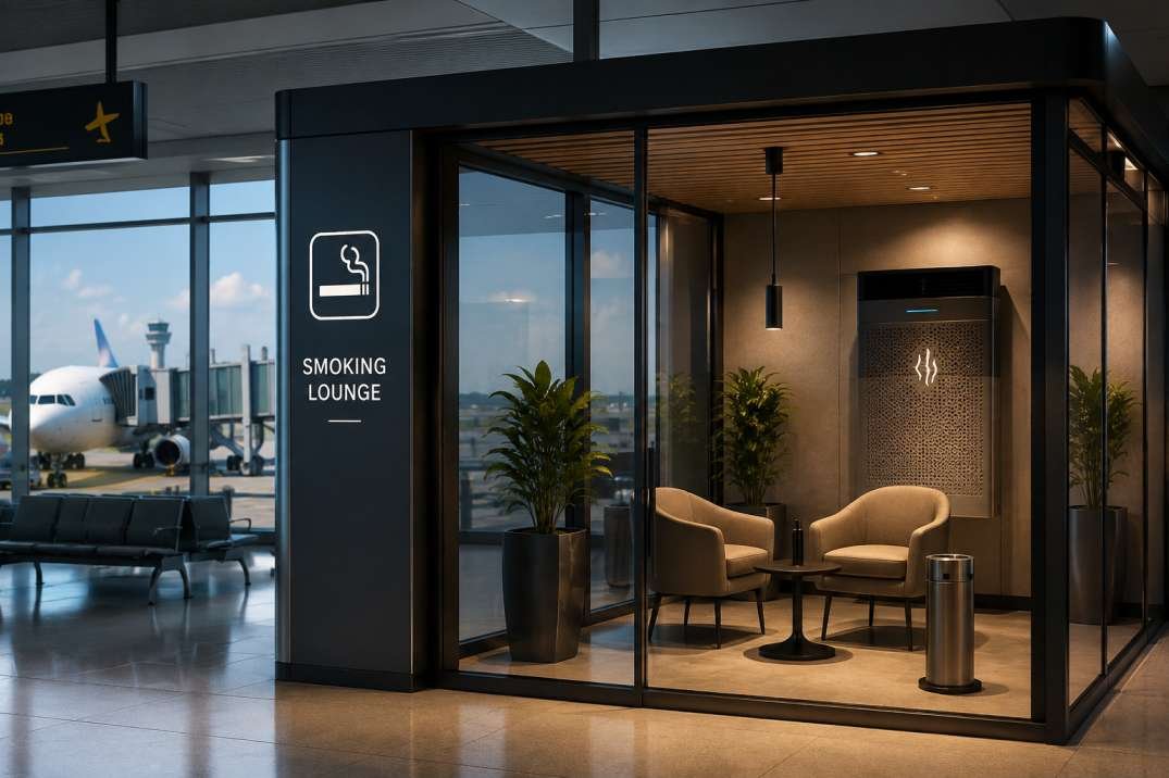 Airport Smoking Lounges