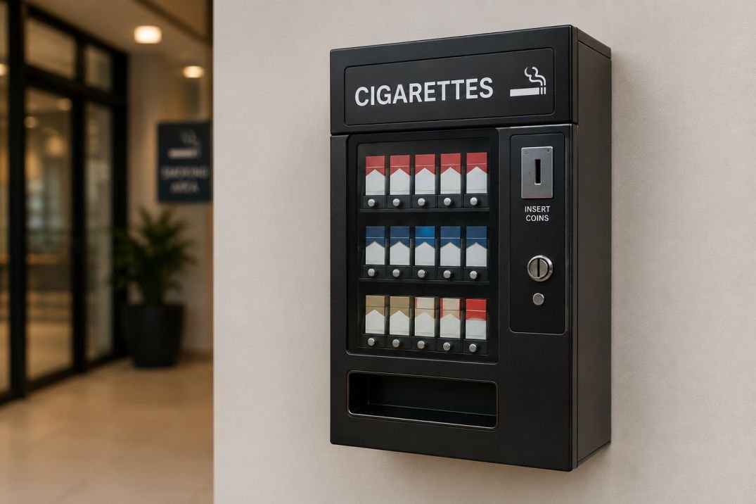 Coin-Operated Cigarette Dispensers