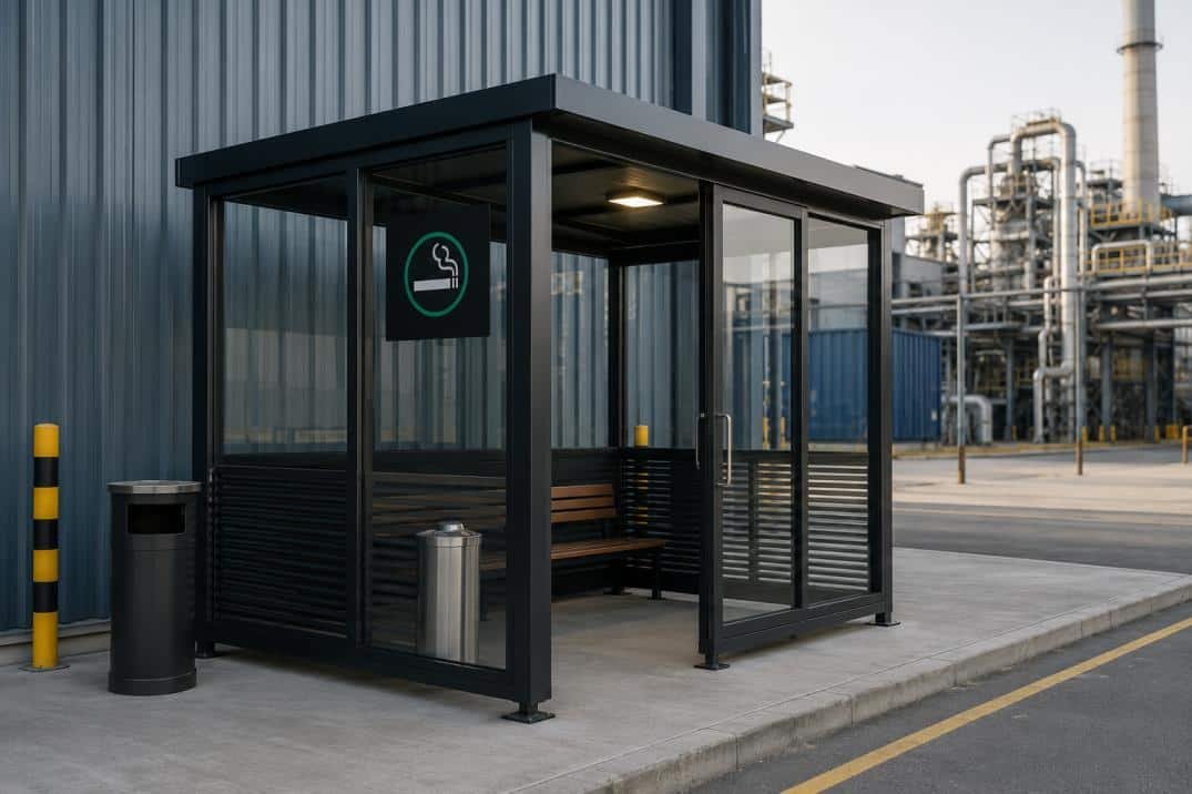 Smoking Shelters for Factories and Industrial Sites